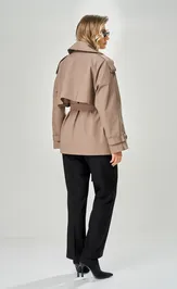 Тренч Ava fashion M-234 mokko