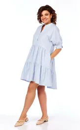 Dress Milora 1355 belyj