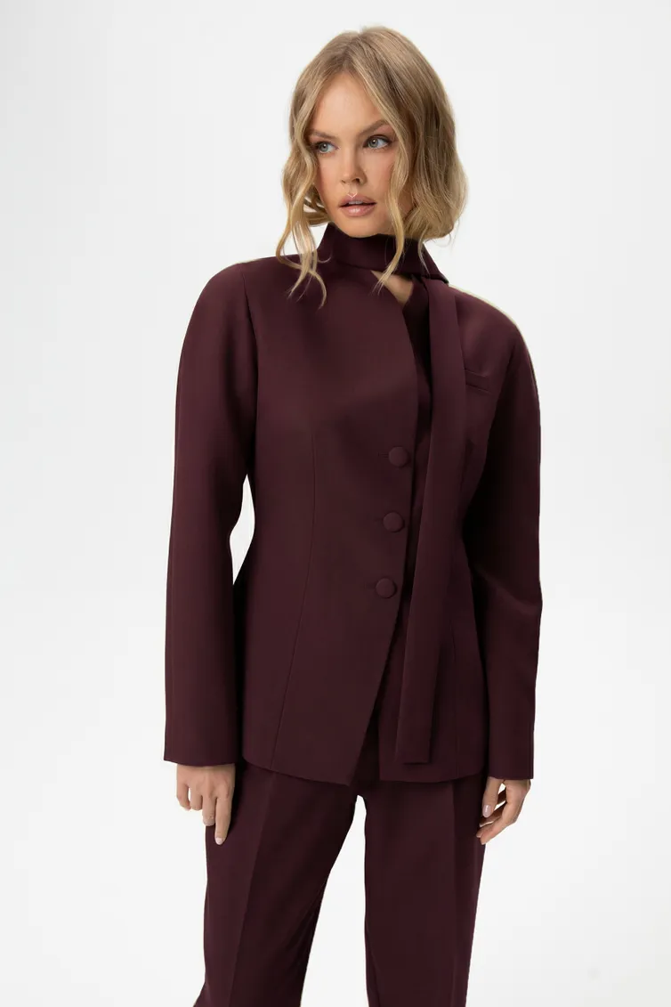 Blazer Pirs #6291 burgundi