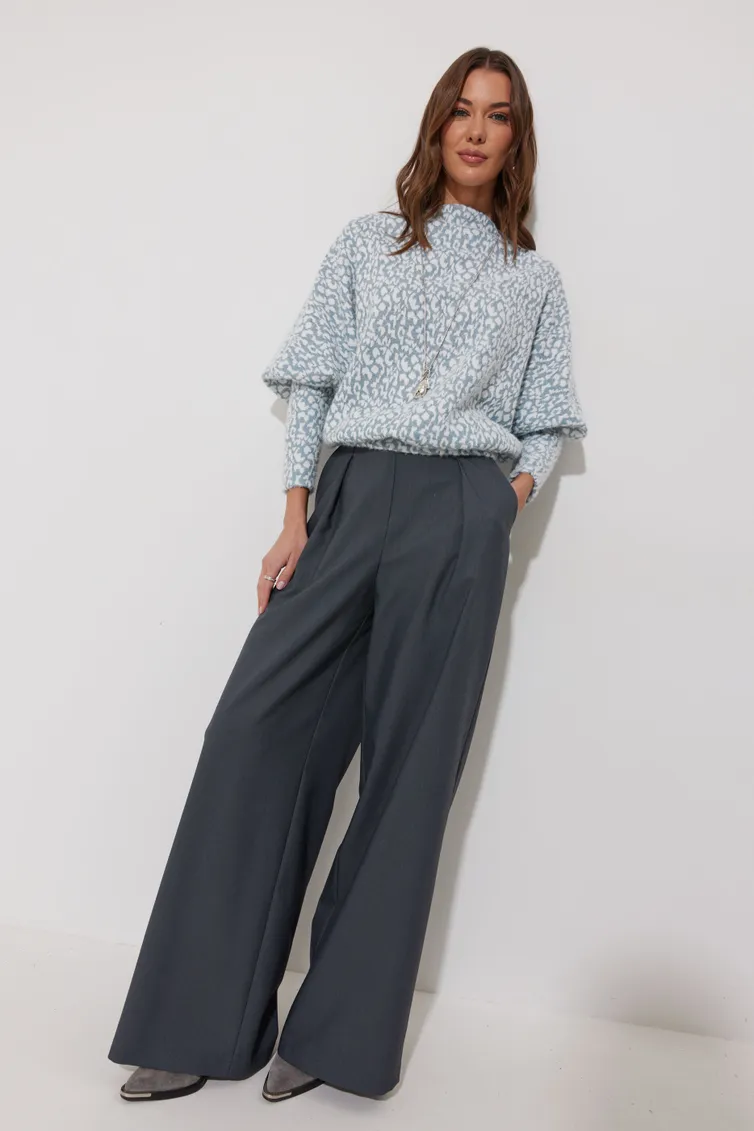 Jumper Lyushe #4277 goluboj