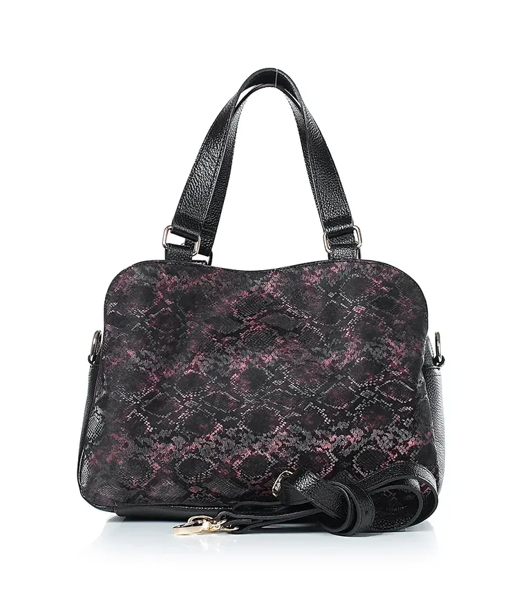 Torba Galanteya #24s1131k45 chernyj/bordo