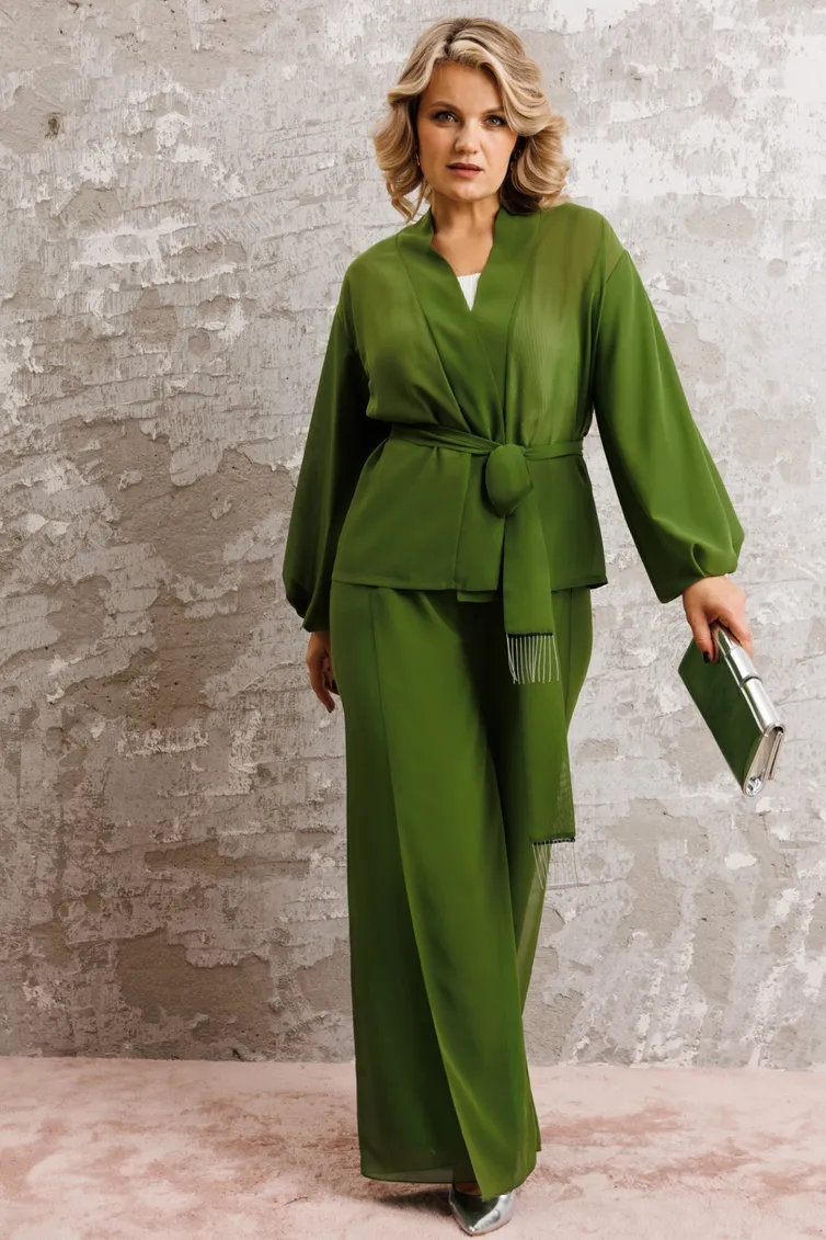 Suit Anastasia #1063.1 travyanoj zelenyj