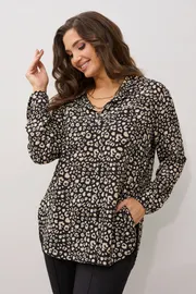 Bluzka MALI #624-042 leopard
