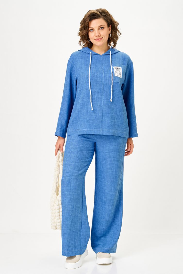 Костюм Vilena-fashion арт. 1178 голубой