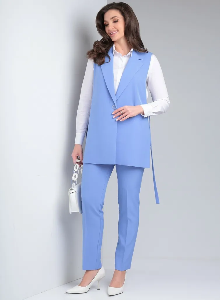 Garnitur Vilena-fashion #949 goluboj