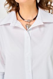 Рубашка Anastasia MAK арт. 1324 белый