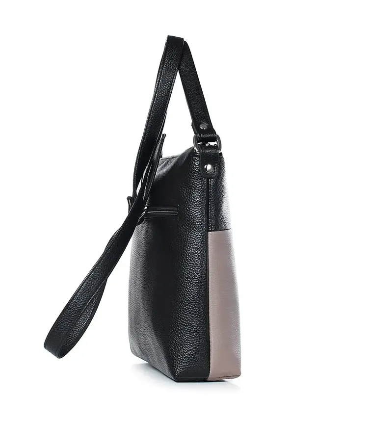 Torba Galanteya #23s1380k45 chernyj/kofejn