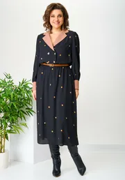 Sukienka Ava fashion #M-104 chernyj