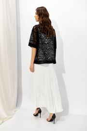 Блуза Люше арт. 4351 черный