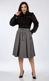 Skirt Klever 0225 seryj