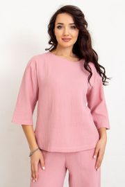 Blouse TOOK A LOOK & Angelika #TB-43m rozovoe oblako