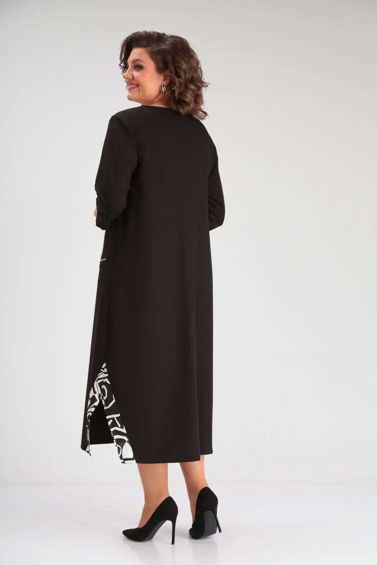 Sukienka Michel Chic #2073/1 chernyj, belyj