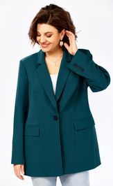 Жакет Ольга Стиль С986 морск. волна