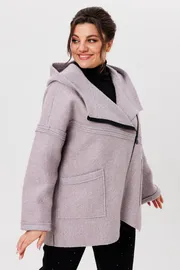 Полупальто Michel Chic арт. 360/1 серый кварц