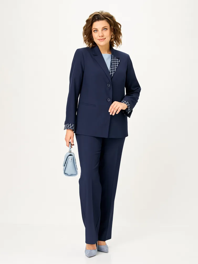 Garnitur Vilena-fashion #1134 sinij
