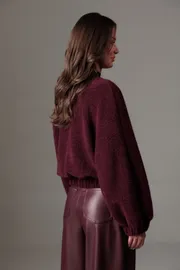 Кардиган Люше арт. 4508 бордо