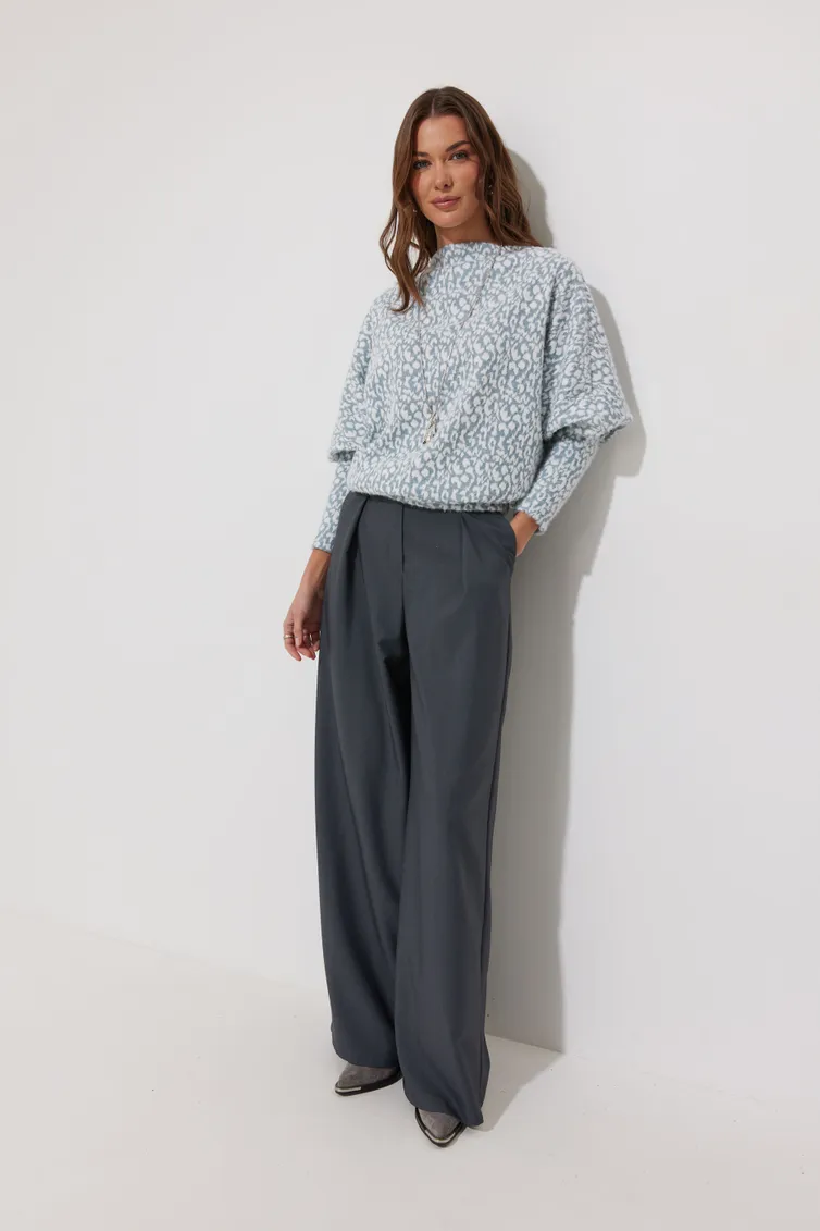 Jumper Lyushe #4277 goluboj