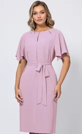 Платье BAZALINI 5044 пудра