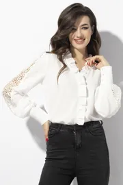 Blouse VIZAVI #655.2 molochnyj