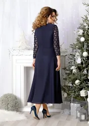 Платье Mira Fashion арт. 3978-4 син