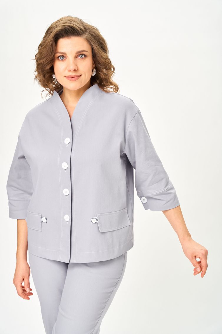 Костюм Vilena-fashion арт. 1159 серый