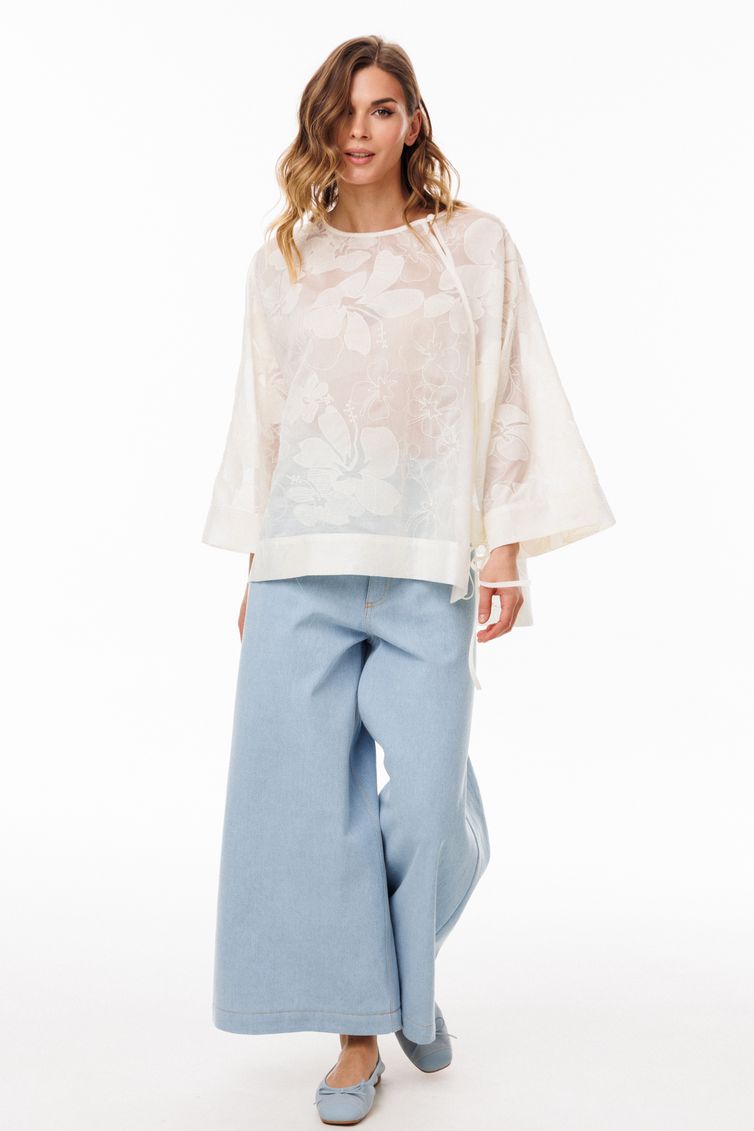 Блузка EOLA арт. 3110 молочный