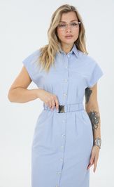 Sukienka LM M 0186 golubaya lapka