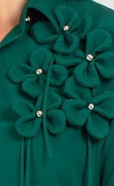 Blouse VIZAVI 810 izumrud
