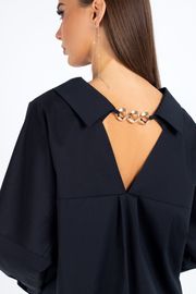 Blouse VIZAVI #727 chernyj