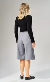 Trousers Ava fashion M-241 seryj