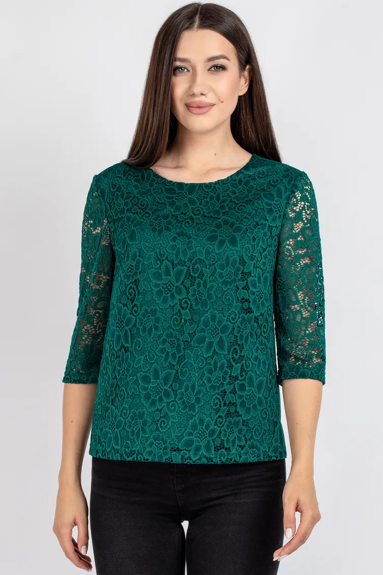 Blouse VIZAVI #704 izumrud