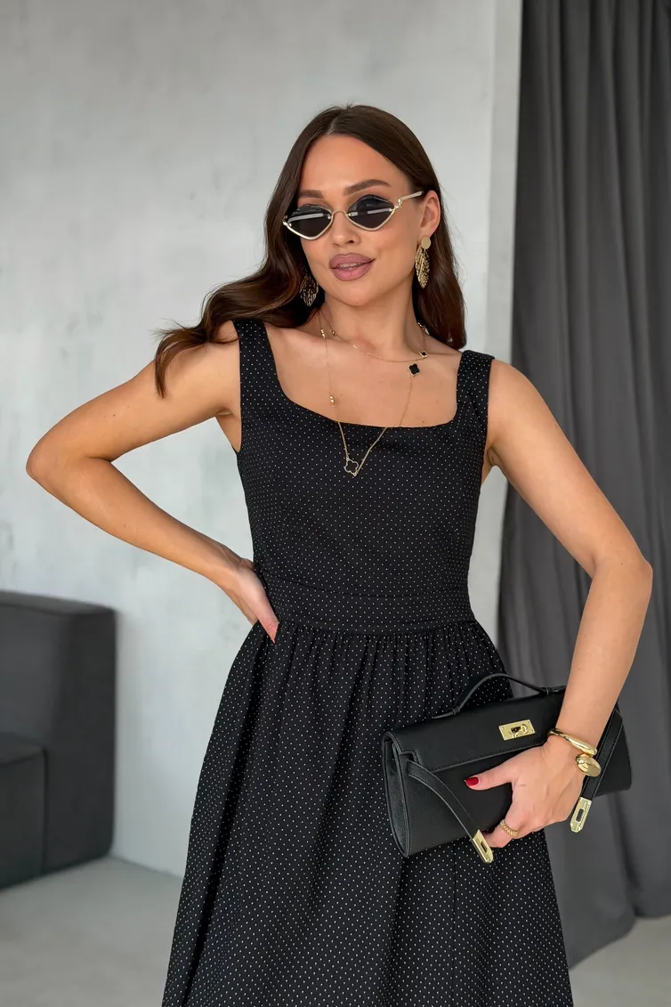 Dress TND #M251 plate chernyj