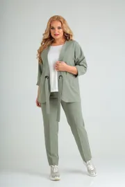 Костюм Vilena-fashion арт. 625 св. полынь