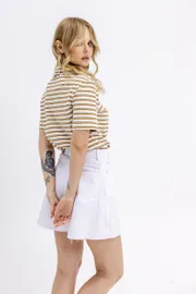 Spodenki Pirs #6859 belyj