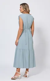 Платье BAZALINI 5056 фисташка