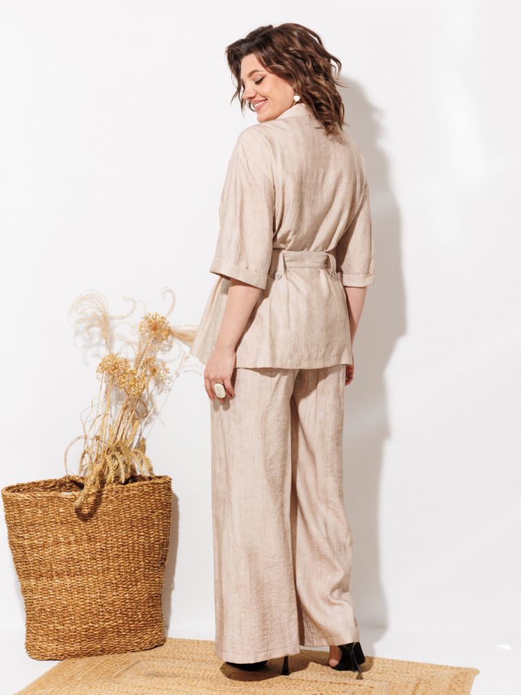 Suit Anastasia MAK #1339 bezhevyj