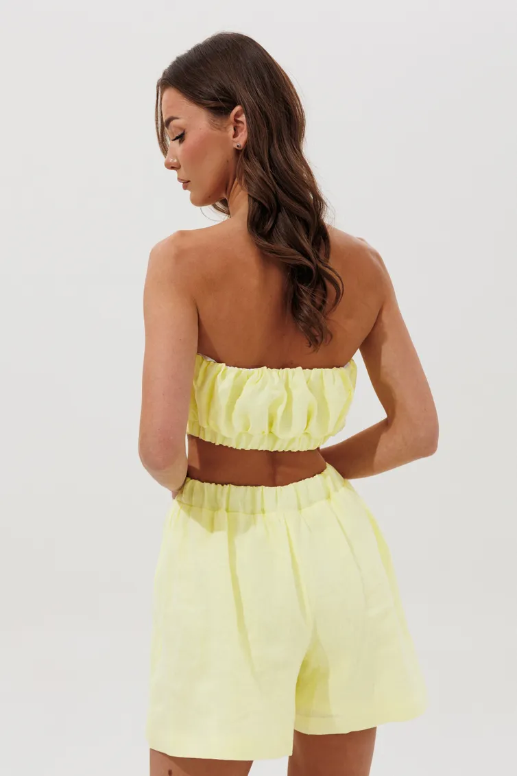 Spodenki V&N fashion #1164_zheltyj