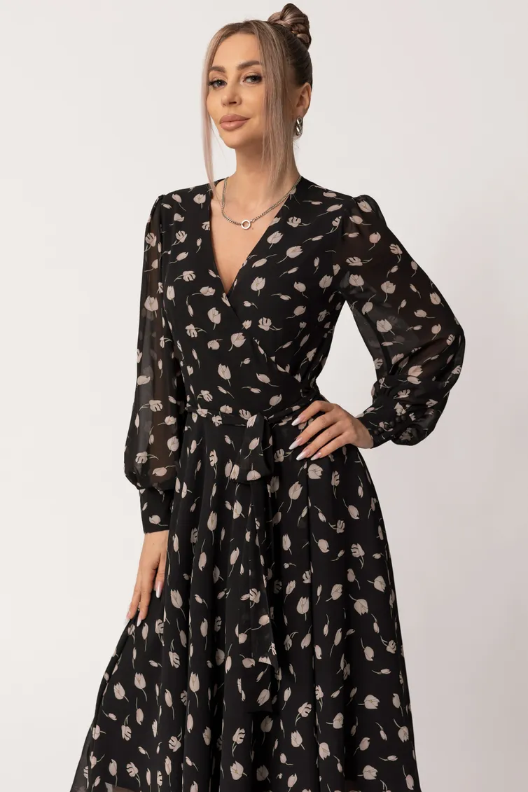 Dress Golden Valley #4894-1 chernyj