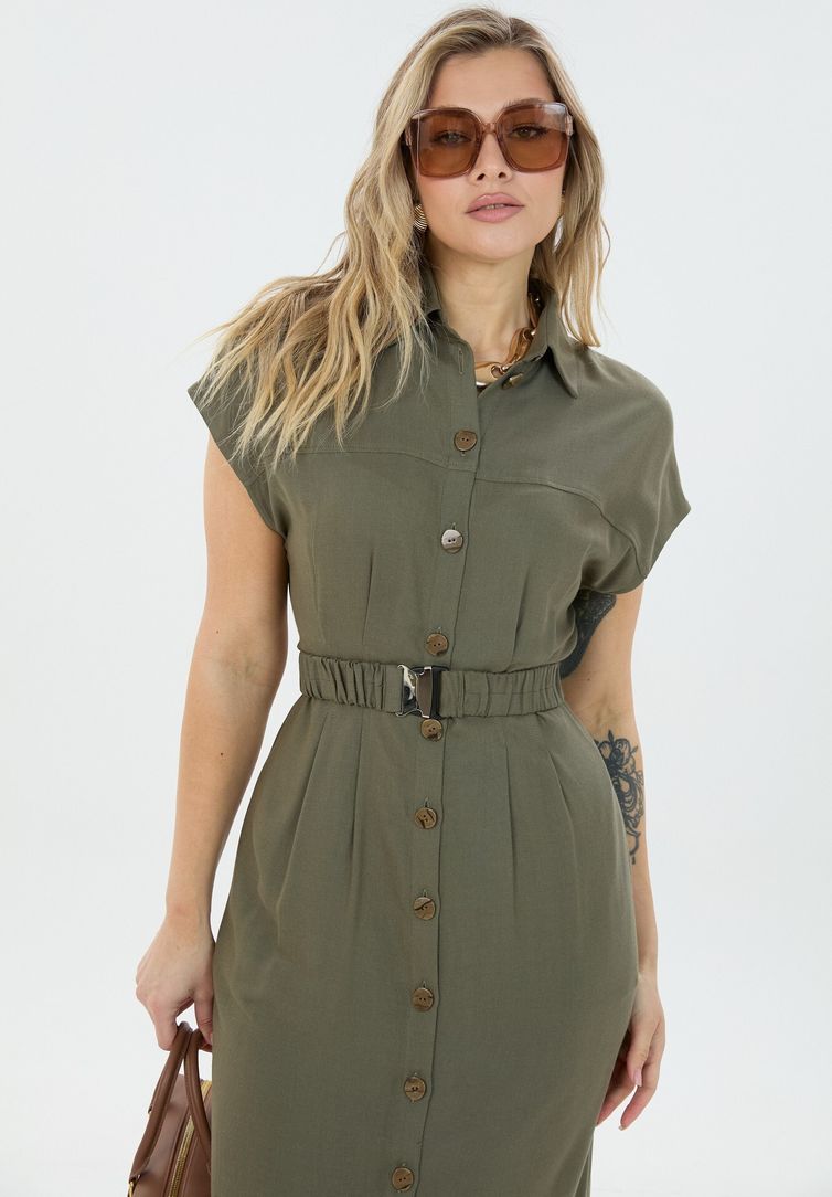 Платье LM арт. М 0186 хаки