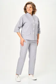 Костюм Vilena-fashion арт. 1159 серый