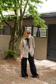 Trousers Elletto Life #2298 chern
