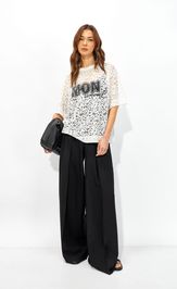 Блуза Люше 4351 молоко