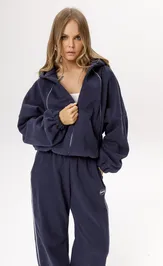 Trousers Pirs 6533 sinij s logo