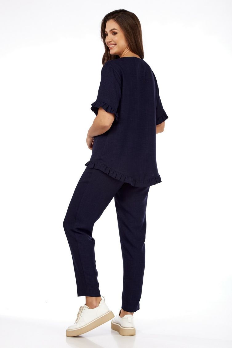 Костюм Vilena-fashion арт. 985 темно-синий