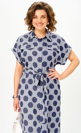 Платье Michel Chic 993/3 крупный горох