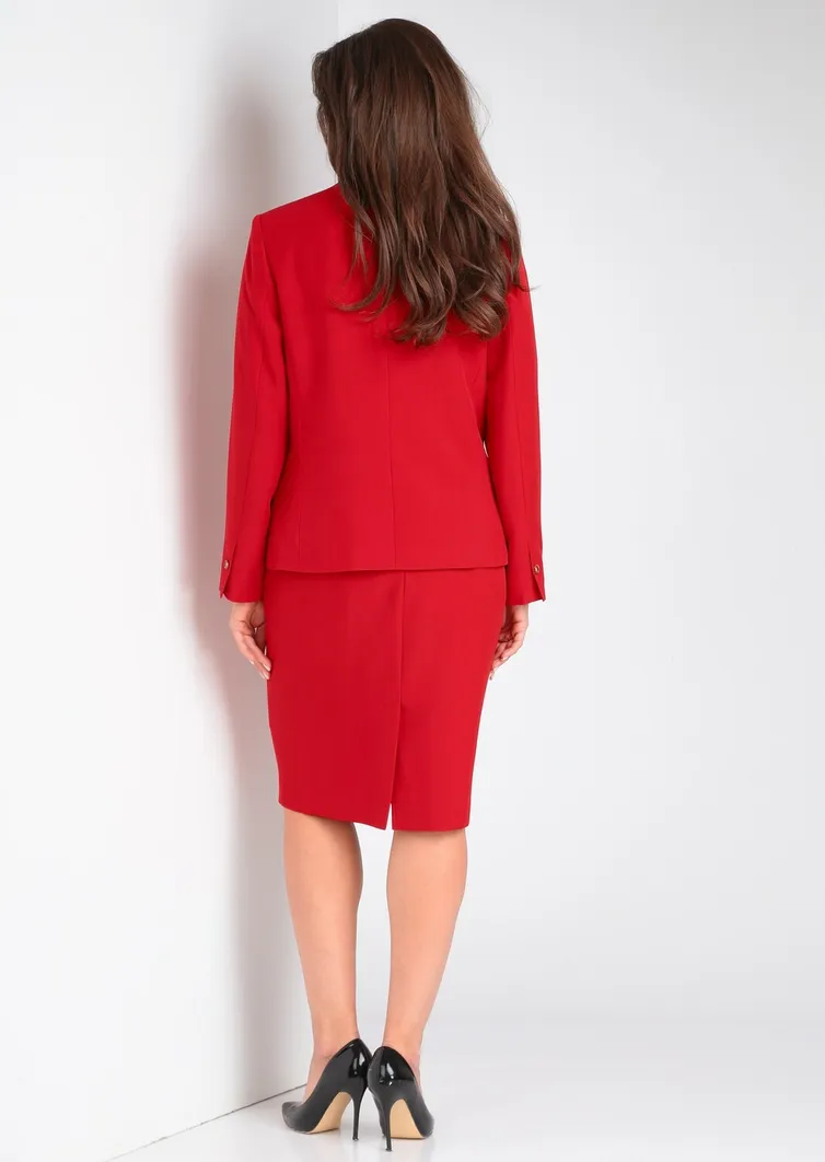 Garnitur Vilena-fashion #921 krasnyj