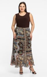 Юбка Avila 1015 коричневый