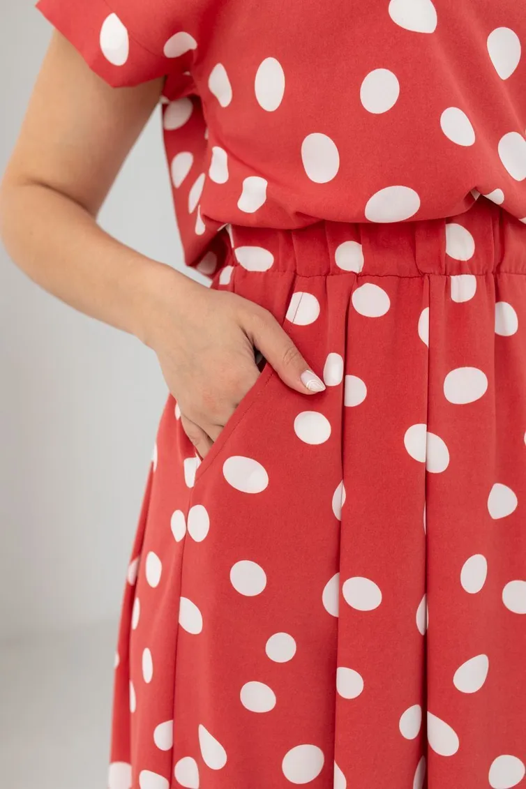 Dress TOOK A LOOK & Angelika #A-229 rozovaya glina