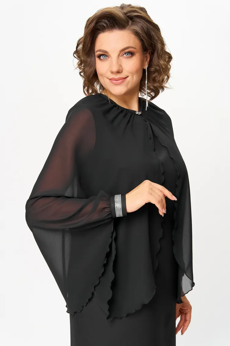 Sukienka Vilena-fashion #1106 chernyj