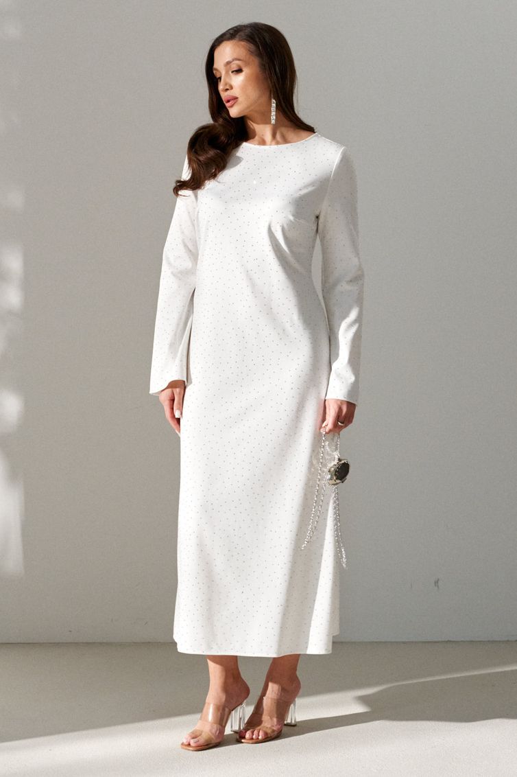 Dress Alta Moda #1055 belyj